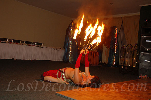 Belly Dance - Espectáculo del fuego