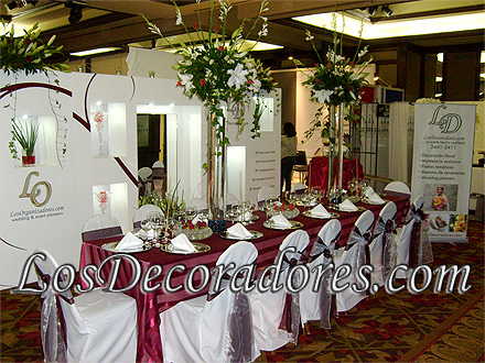 LosDecoradores.com & LosOrganizadores.com stand at 2011 ExpoBridal (hosted at Hotel Ramada Plaza Herradura)